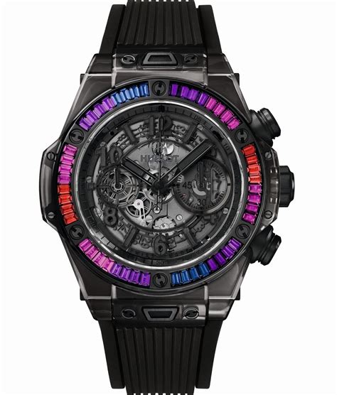 hublot big bang unico all black sapphire galaxy price|hublot perpetual calendar.